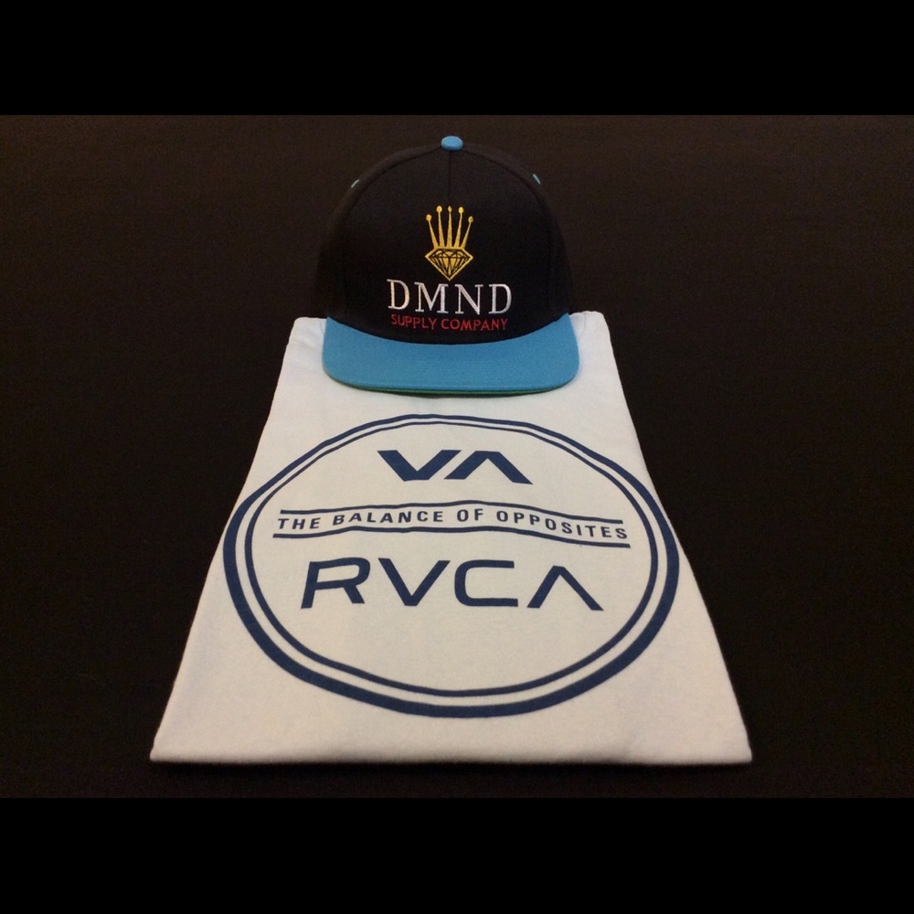 🚫SOLD🚫 *BRAND NEW* $60 Diamond Supply & RVCA :LG